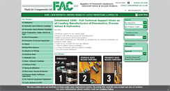 Desktop Screenshot of fluid-air.co.uk